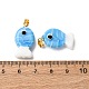 Подвески лэмпворк ручной работы LAMP-A007-01G-02-04-2
