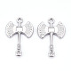 Подвески из сплава с двойным топором X1-PALLOY-N176-125P-1