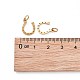 Ионное покрытие (ip) подвески из нержавеющей стали 304 STAS-S105-T519G-4