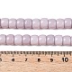 Непрозрачное стекло бисер нитей GLAA-NH0002-B09-4