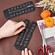 Кожаные вставки на шнуровке и молнии pandahall DIY-WH0387-37B-01-3