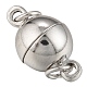 Магнитные застежки из платины и латуни с петлями X-KK-MC020-NF-3