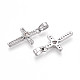 Латунные микро проложить кубического циркония подвески KK-T070-77P-2