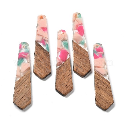 Подвески из смолы и ореха FIND-R051-06G-1