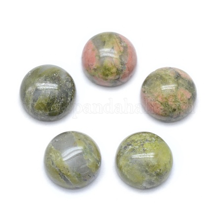 Природные кабошонов Unakite G-E492-H-24-1