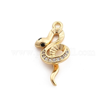 Латунные микро проложить кубического циркония подвески KK-M321-01F-G01-1