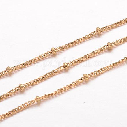 Ионное покрытие (ip) цепи из нержавеющей стали 304 CHS-K004-12G-0.4mm-1
