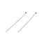 Tarnish Resistant 304 Stainless Steel Ball Head Pins, Stainless Steel Color, 39.5x1.8x0.7mm