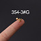 316L Stainless Steel Cartilage Earrings, Golden, Bees, 6mm, Pin: 1.2mm
