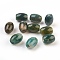 Natural Indian Agate European Beads, Large Hole Beads, Barrel, 15~17x12~13.5mm, Hole: 4.5~5mm