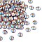 Preciosa® Crystal Hotfix Flatback Stones, Czech Crystal, Round(438 11 612 Chaton Rose VIVA 12 ®), 70030 200 Rose Peach AB, SS12(3~3.2mm)