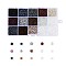 Glass Seed Beads, Silver Lined & Transparent & Trans. Colours Lustered & Trans. Colors Rainbow & Frosted Colors & Opaque Colours Seed & Baking Paint & Ceylon, Round, Mixed Color, 8/0, 3mm, Hole: 1mm, 180g/box