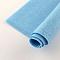 Non Woven Fabric Embroidery Needle Felt for DIY Crafts, Square, Light Sky Blue, 298~300x298~300x1mm, about 50pcs/bag
