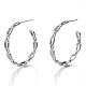 Серьги-кольца из латуни KK-N232-115P-NF-3