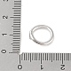 Латунные кольца прыжок открыт KK-S369-01P-04-3