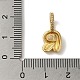 Латунные микро проложить кубического циркония подвески KK-K345-13R-G-3