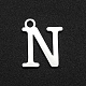 Не тускнеющие подвески из нержавеющей стали 201 STAS-N090-LA060-N-1