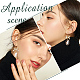 20шт латунные подвески KK-BBC0011-56-5