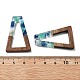 Подвески из смолы и ореха FIND-R051-03A-3