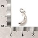 Латунные микропаве прозрачные подвески с фианитом KK-L225-015P-3