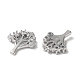Латунные микро проложить кубического циркония подвески KK-F862-09P-2