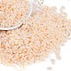 Непрозрачные цвета блестящие стеклянные бусины SEED-K010-04F-1