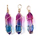 Подвески lampwork GLAA-T023-07P-2