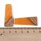 Подвески из смолы и дерева WOOD-F015-04C-3