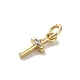 Золотые латунные подвески KK-H493-01G-07-2