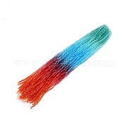 Градиентные цветные стеклянные бусины DGLA-A039-T4mm-A017