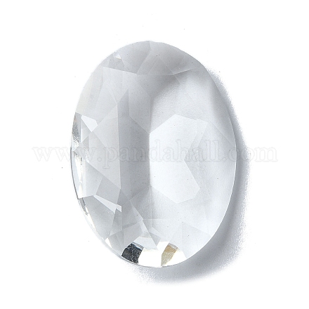 Граненые стеклянные стразы кабошоны GGLA-C032-07-1