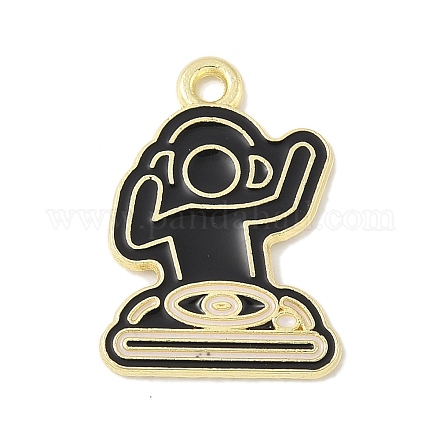 Панданы из сплава эмали FIND-M083-04E-G-1