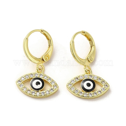 Серьги с подвесками из латуни EJEW-Q797-23G-02-1