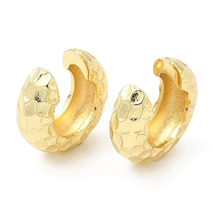 Латунные серьги-каффы для женщин EJEW-Q770-24G-1