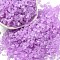 Luminous Crushed Glass Craft, Irregular Glass Chips, for DIY Vase Filler Garden Decoration, Medium Orchid, 4.5~11.5x1.5~3x2.5mm