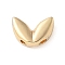 Alloy Beads, Cadmium Free & Nickel Free & Lead Free, Golden, 6.5x8.5x3mm, Hole: 1.2mm