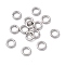Non-Tarnish 304 Stainless Steel Jump Rings, Closed Jump Rings, Round, Stainless Steel Color, 10x2mm, Inner Diameter: 6mm