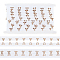 FINGERINSPIRE 3Yard Hook and Eye Cotton Tape Trim 20mm Wide White Spacing Cotton Tape Ribbon with Largr Hook and Eye Silver Metal On White Cotton Tape Edge Trimming Ribbon for DIY Clothing Decorations