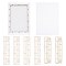Basswood Assembled Paper Making Frame, with Gauze, Rectangle, PapayaWhip, 300x200mm