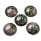 Natural Indian Agate Cabochons, Flat Round, 30x7~8.5mm
