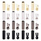 16Pcs 4 Colors Zinc Alloy Cord Ends, Mixed Color, 36.5x10mm, Inner Diameter: 8.3mm, 4pcs/color