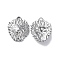 Non-Tarnish 304 Stainless Steel Pendants, Lion Charm, Stainless Steel Color, 25.5x20.5x5.5mm, Hole: 2mm
