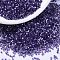 MIYUKI Delica Beads, Cylinder, Japanese Seed Beads, 11/0, (DB1881) Silk Inside Dyed Dark Orchid AB, 1.3x1.6mm, Hole: 0.8mm, about 10000pcs/bag, 50g/bag