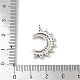Латунные микро проложить кубического циркония подвески KK-M322-44P-3