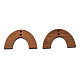 Подвески из орехового дерева WOOD-N011-009-2