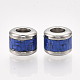 Европейские бусины из нержавеющей стали 304 STAS-S079-99B-P-2