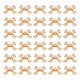 30 шт. Латунные подвески KK-GO0001-50-1