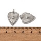 Латунные микро проложить кубического циркония подвески KK-P308-09P-3