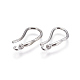 Латунные крючки для сережек KK-L177-39P-1