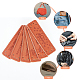 48 шт. 6 стиля этикеток из искусственной кожи DIY-WR0003-31-4